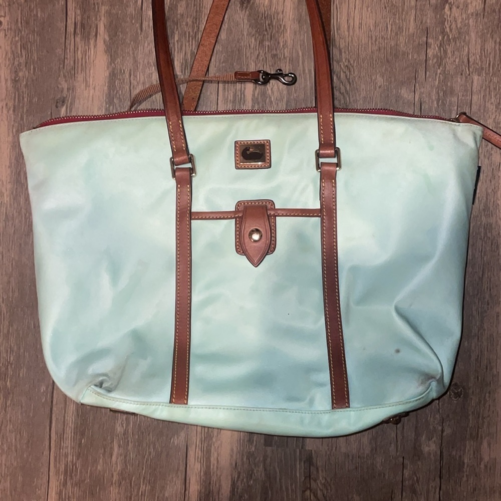 Dooney & Bourke Nylon light blue bag - - Picture 3 of 11